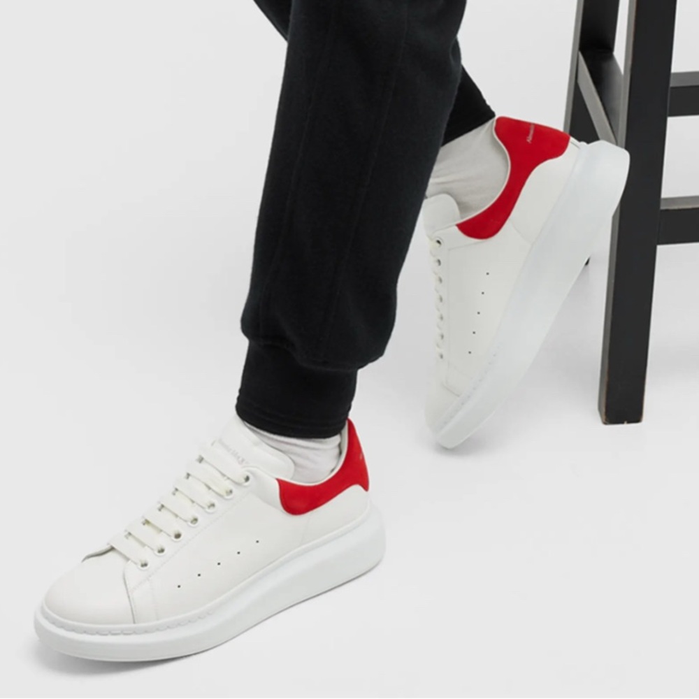 Alexander Macqueen Velour oversized sneakers size 43 - Picture 3 of 10